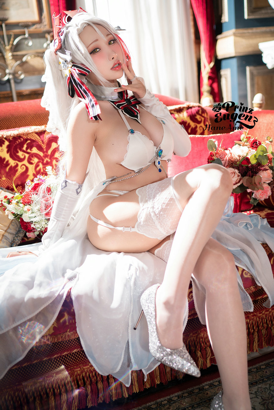 Hane Ame 雨波写真 – 欧根亲王 婚纱 [27P-84MB]-优选资源网