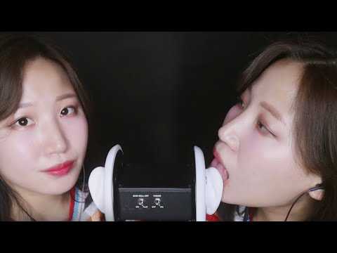[舔耳]韩国ASMR双人舔耳无人声助眠哄睡口腔音[音频]-ASMR snow 눈송이-优选资源网
