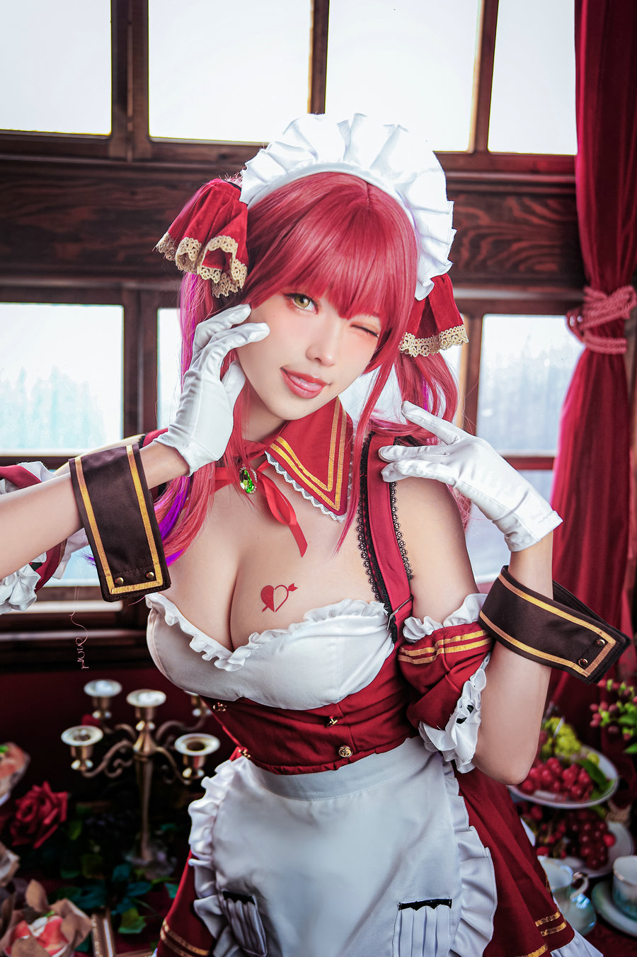 Ely_eee(ElyEE子) – B-Hoshou Marine Maid [29P-99MB]-优选资源网