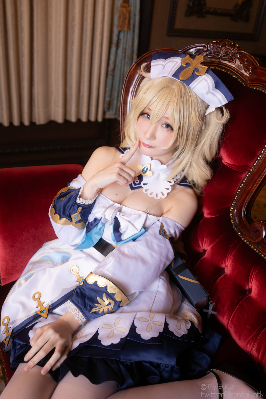 (Cosplay)[my suite] Atsuki あつき – Genshin Impact Jean & Barbara [477P3V820MB]-优选资源网