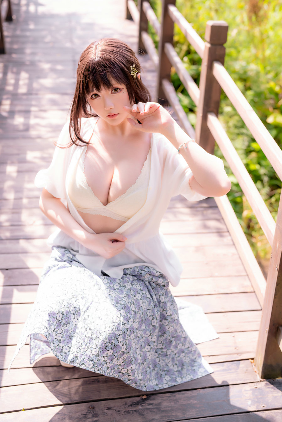 Coser小姐姐星之迟迟 – 户外 多云转晴 [46P-305MB]-优选资源网