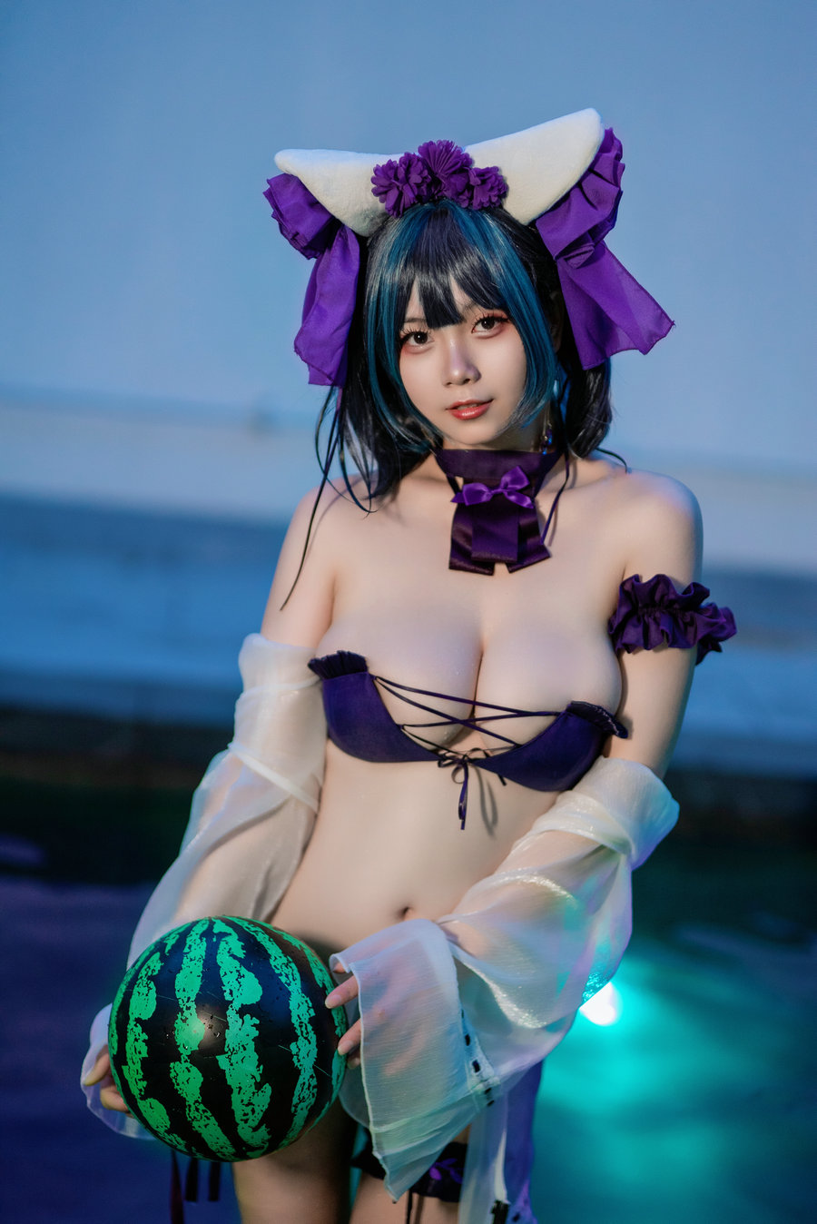 末夜787 – 舰长 柴郡泳装 [31P-293MB]-优选资源网