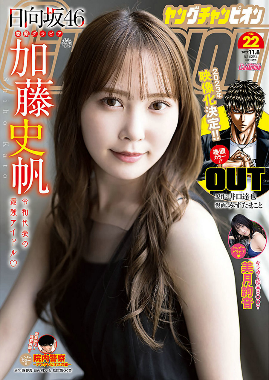 [Young Champion] 2022 No.22 加藤史帆 美月絢音 [9P]-优选资源网