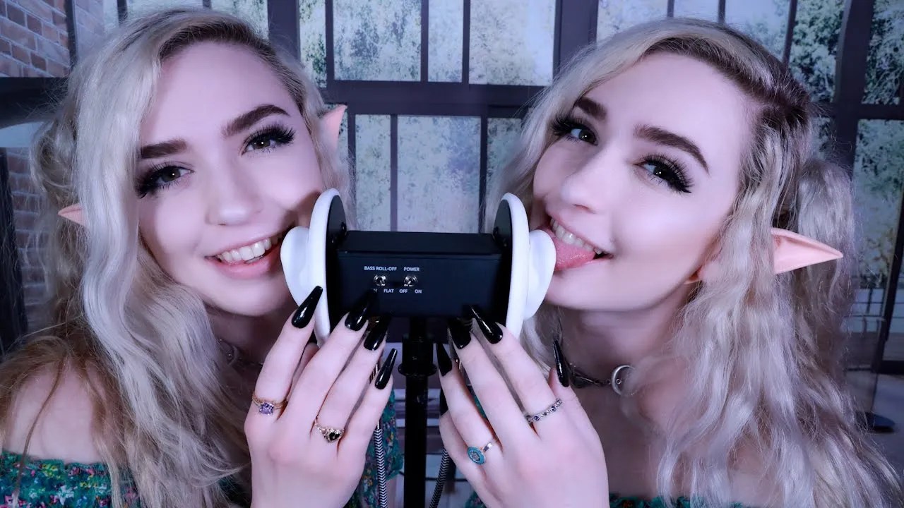 [RoseASMR]照顾你的双胞胎仙女|吃耳朵|轻咬-迷路的番茄-优选资源网