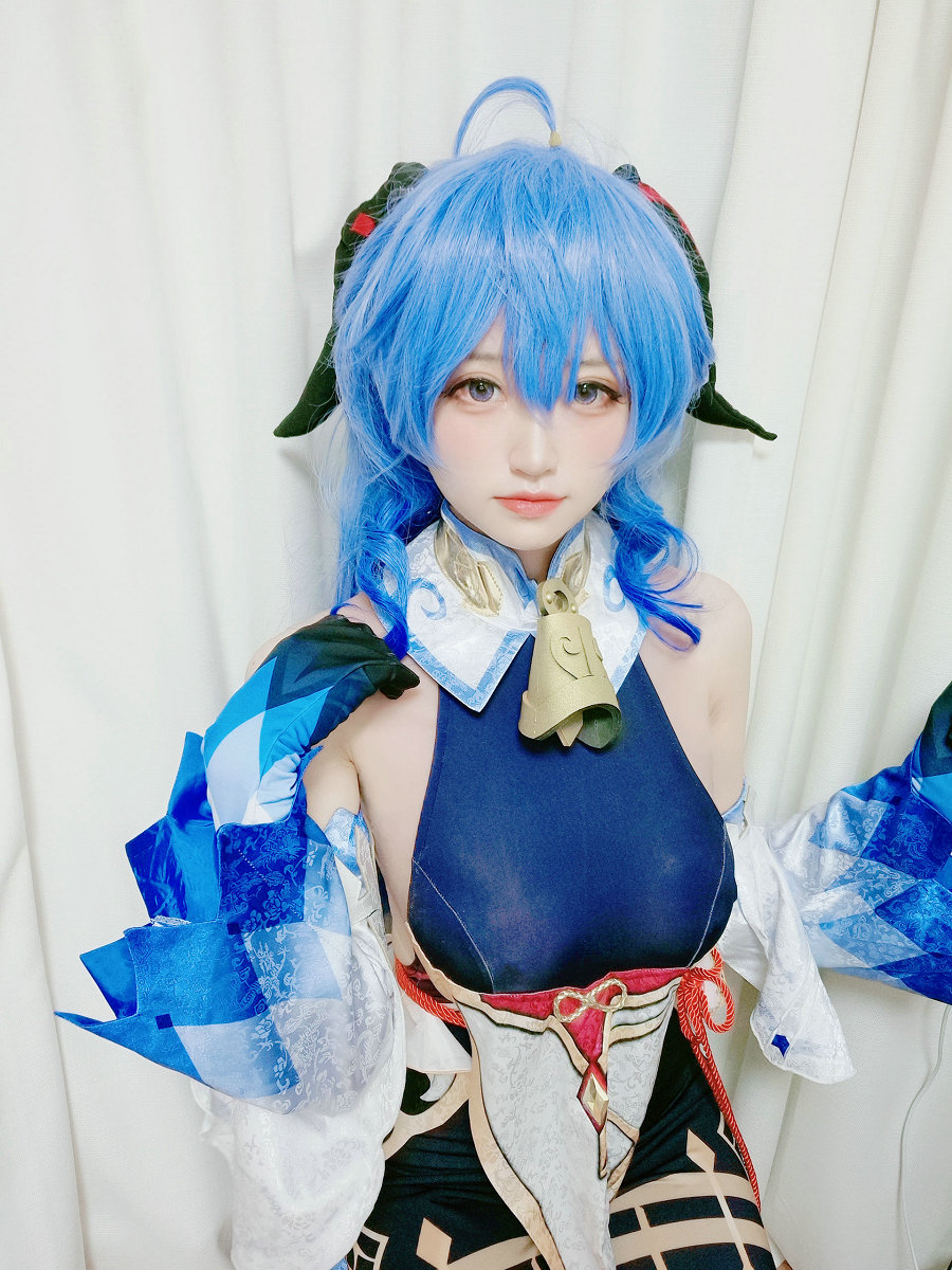 千阳(ちよ) – 甘雨cos [12P-28MB]-优选资源网