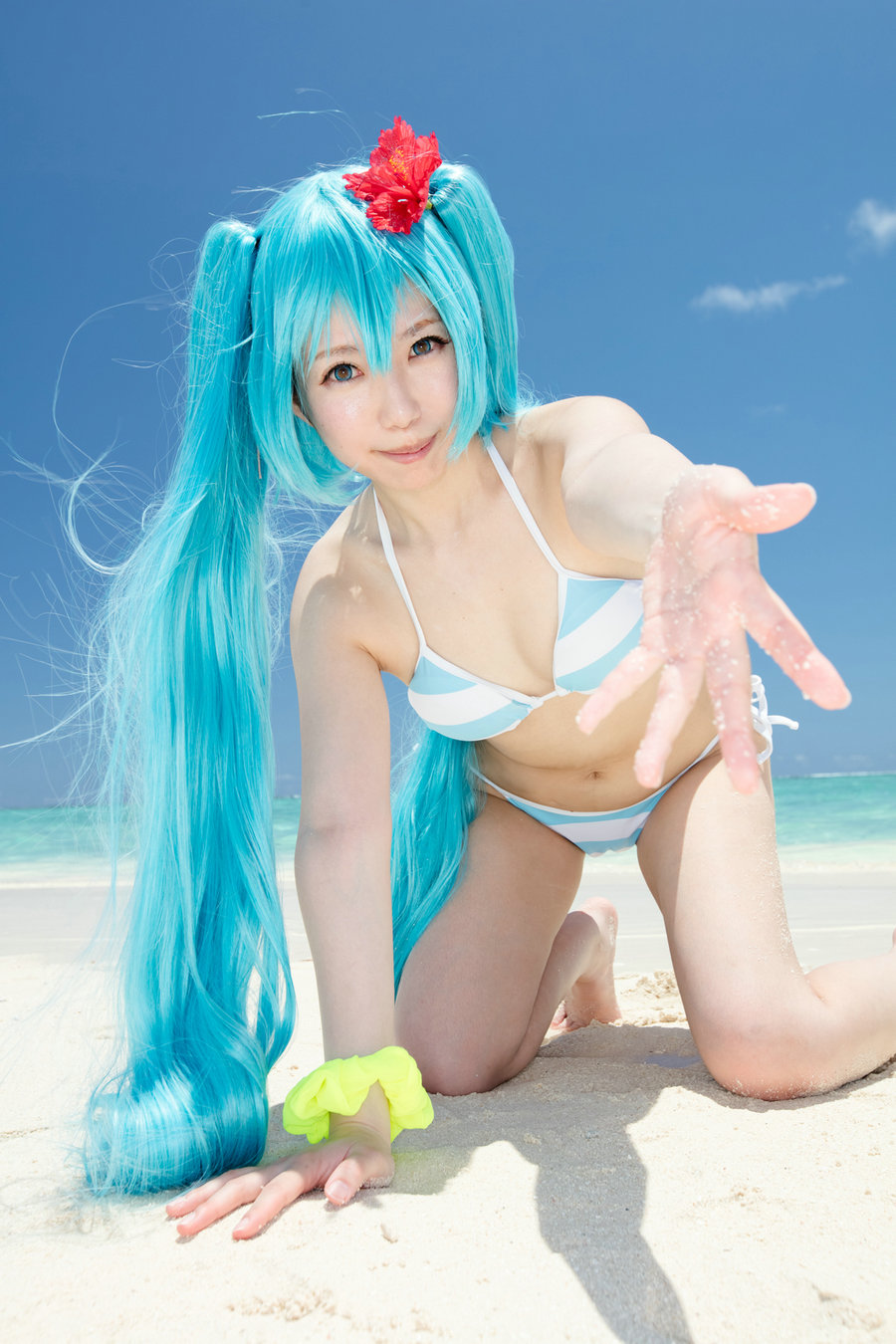 [Cosplay] [Sugar Myuku] Miyu Amathuka 天使みゅ。- Miku Miku vol.2 みっくみく vol.2 [449…-优选资源网