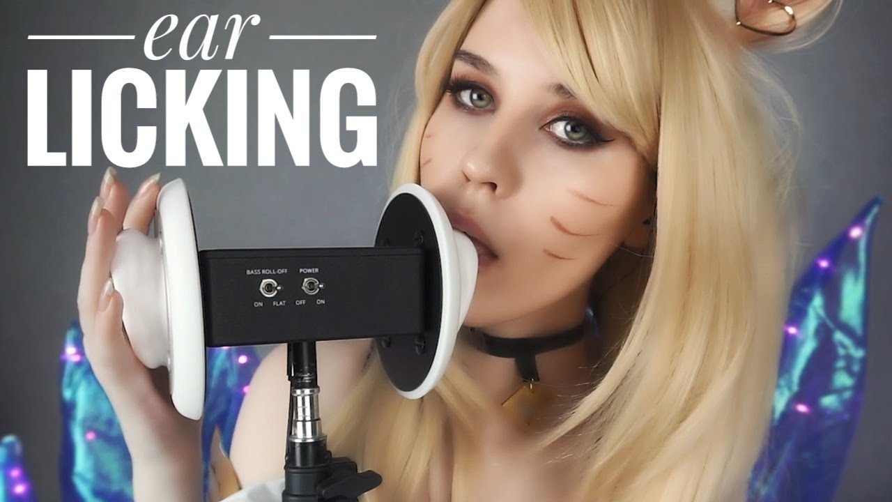 [口腔音] ASMR 英雄联盟 阿狸 舔耳  Ear LICKING-ASMR MOOD-优选资源网