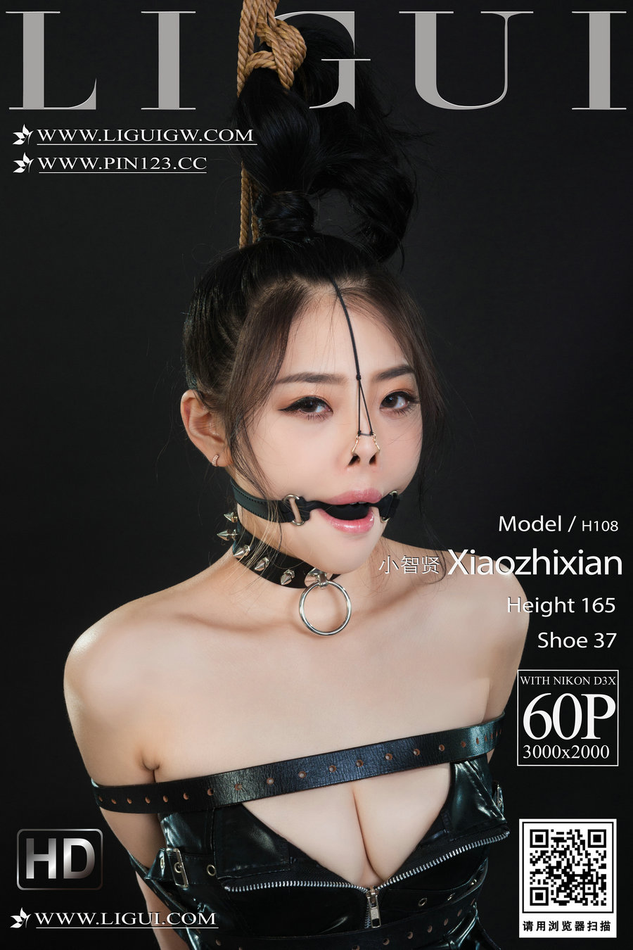 [Ligui丽柜] 2023.10.26 欲女皮缚 小智贤 [60P]-优选资源网