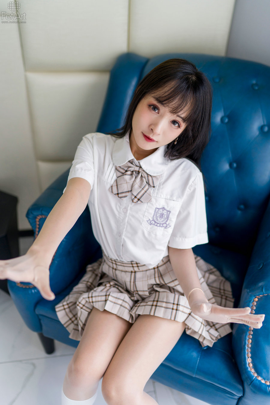 [FetiArt]尚物集 No.063 Lively School Girl MODEL-Nne [64P-122MB]-优选资源网