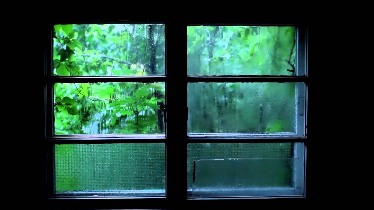 在屋内聆听窗外的雷雨声|白噪音|放松减压|2小时睡眠冥想-白噪音频道-优选资源网