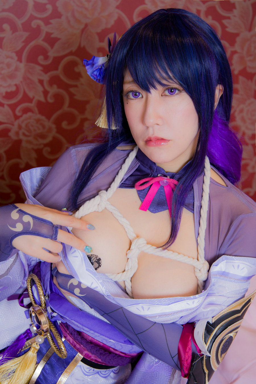 (Cosplay) [HERESY (林檎蜜紀)] 原神・淫ぱくと・五・雷電将軍 [161P216MB]-优选资源网