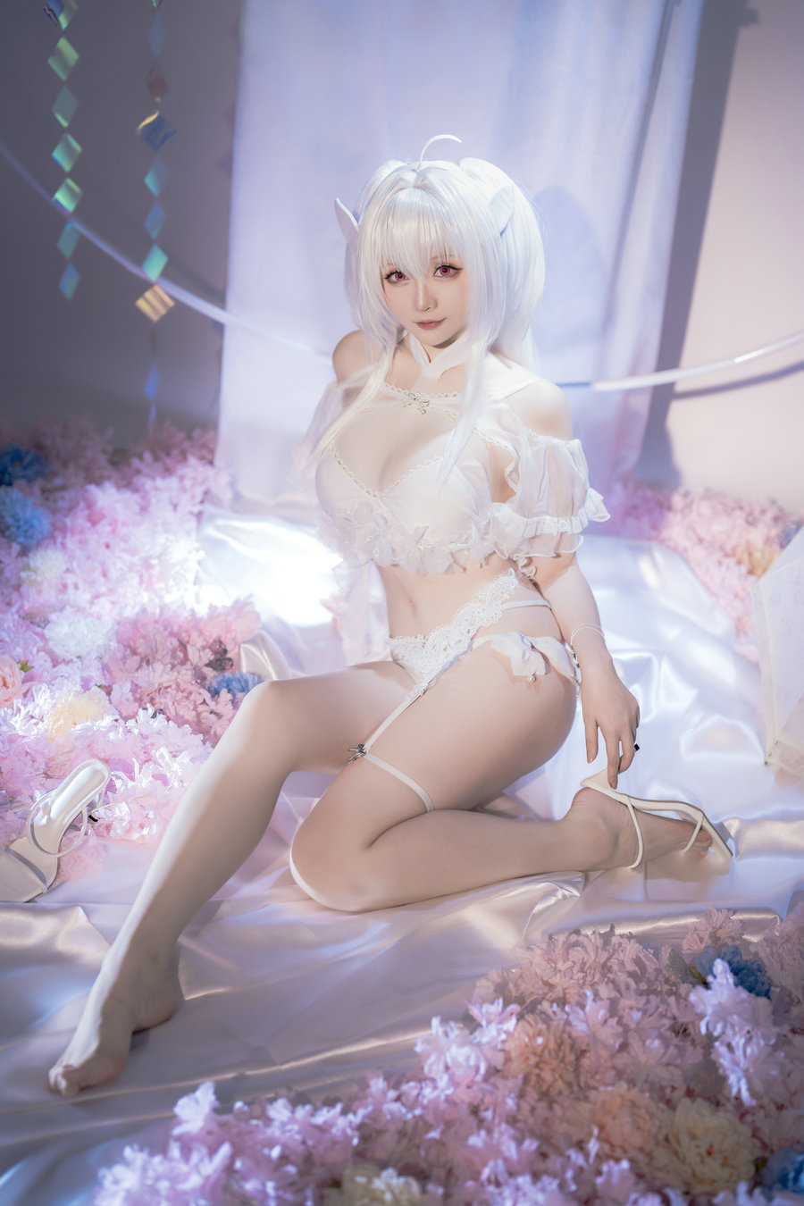 Coser小姐姐星之迟迟 – FGO-阿瓦隆女士 [33P-105MB]-优选资源网