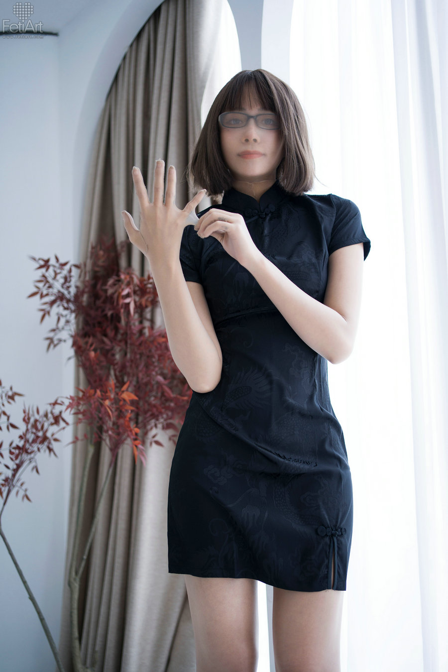 [FetiArt]尚物集 No.069 Miss Cheongsam MODEL-Mmi [30P-58MB]-优选资源网