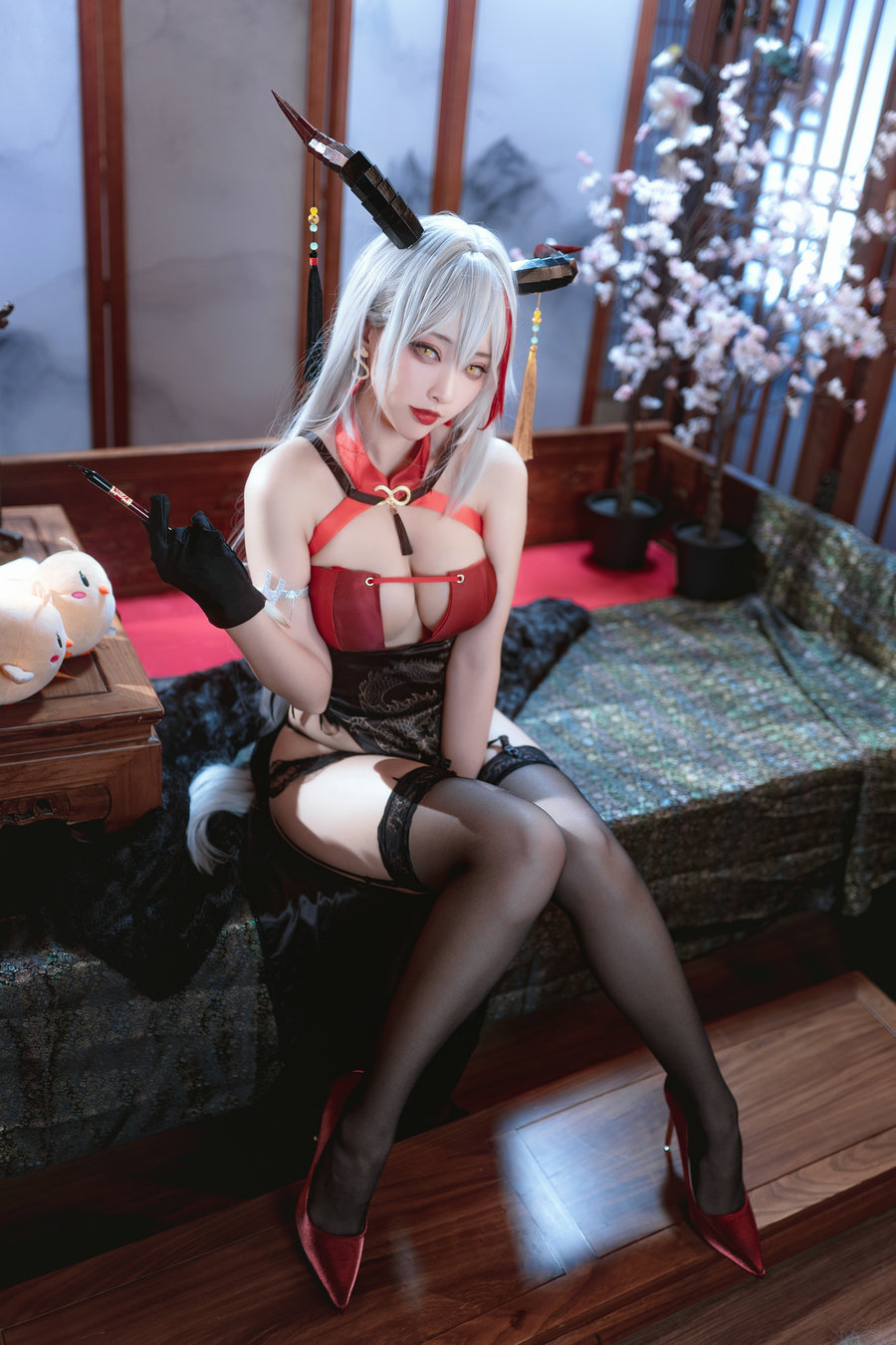 宫本桜 – 埃吉尔旗袍 [30P-204MB]-优选资源网