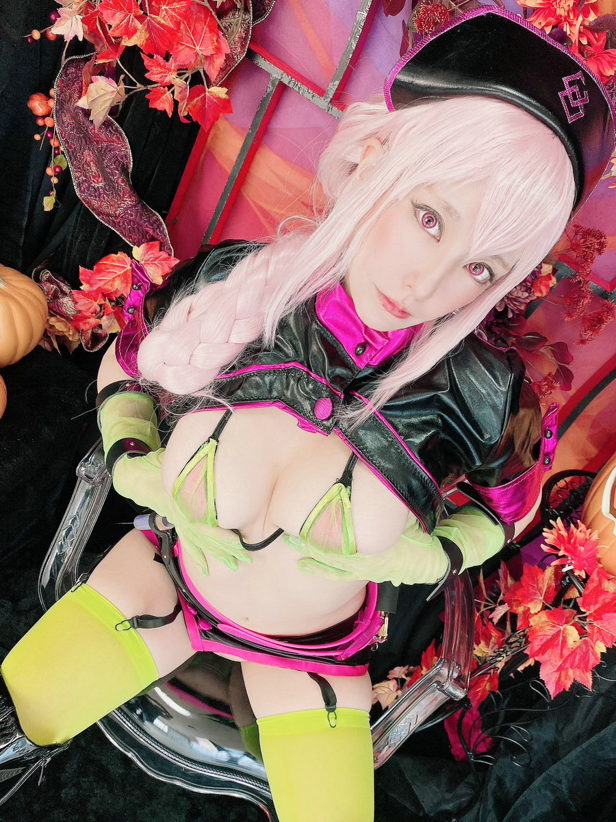(Cosplay)[HERESY] Ringo Mitsuki 林檎蜜紀 – 全方位ドスケベ宝具なハロウィン婦…-优选资源网
