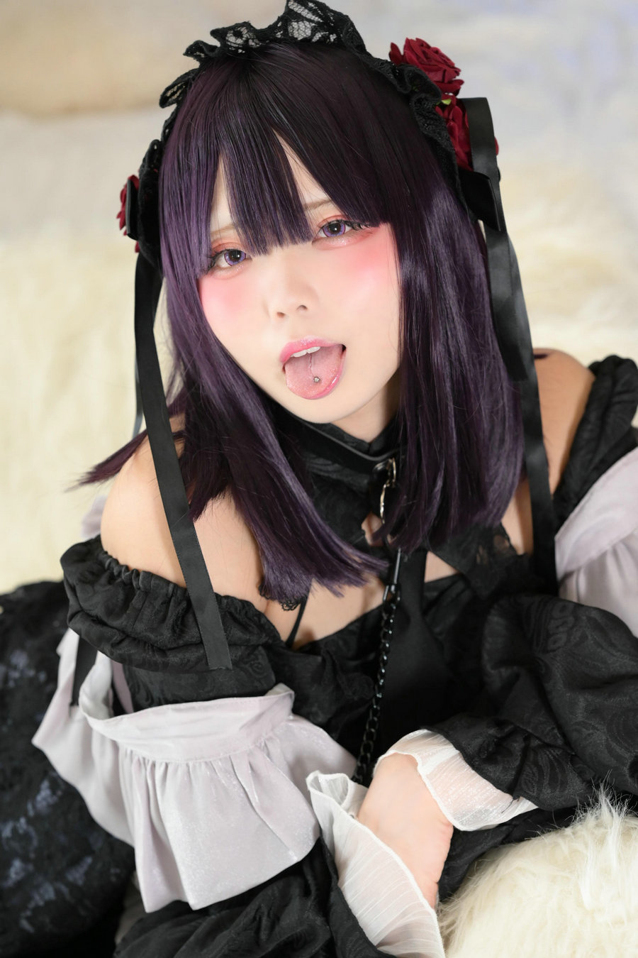 [Cosplay] なごみ亭ちゅちゅ –  聖♡ヌルヌル女学園～無愛想なあの子は性-优选资源网