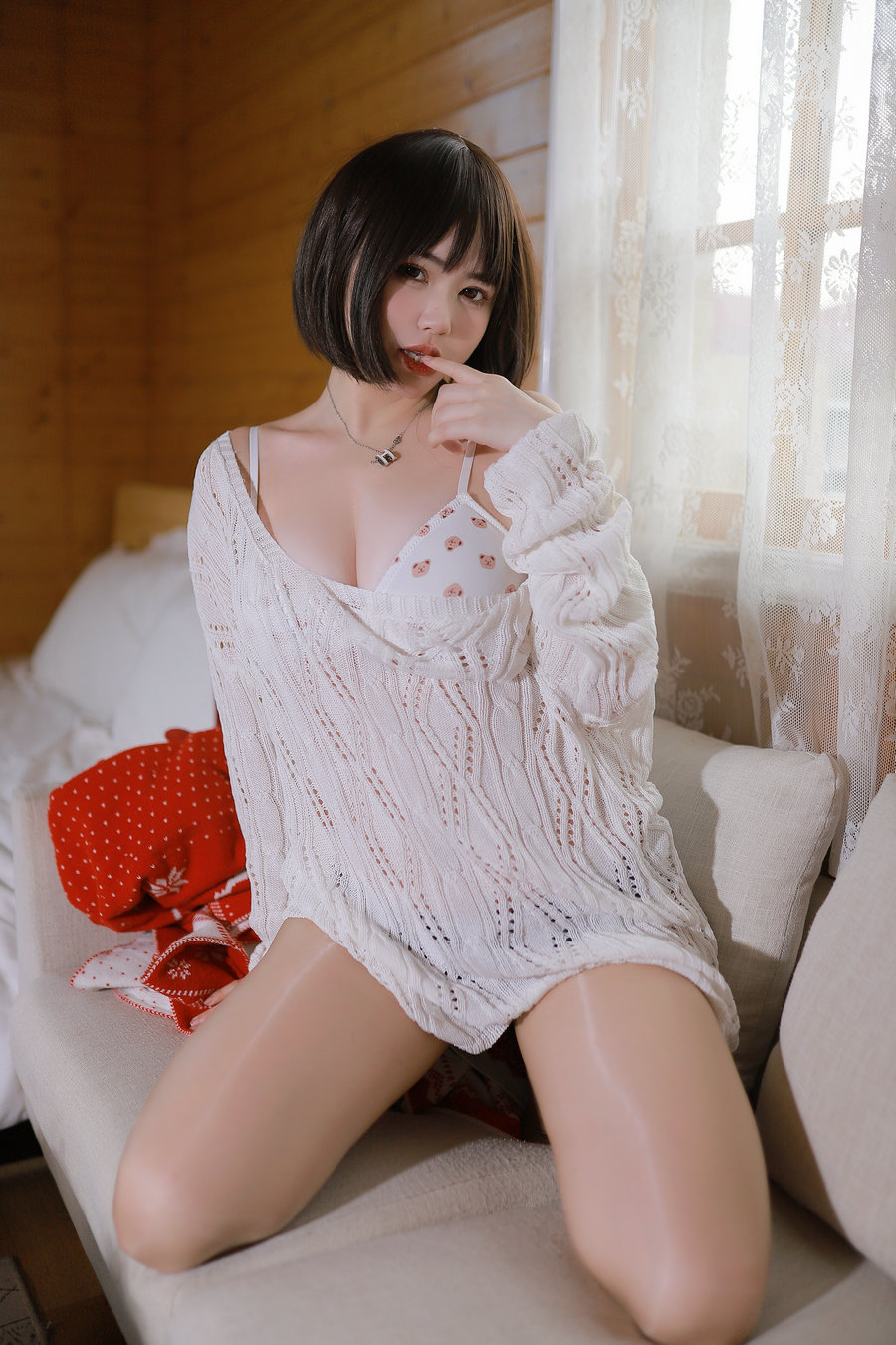 Tina很妖孽呀 – 温柔短发妹妹 [52P1V-1.16GB]-优选资源网