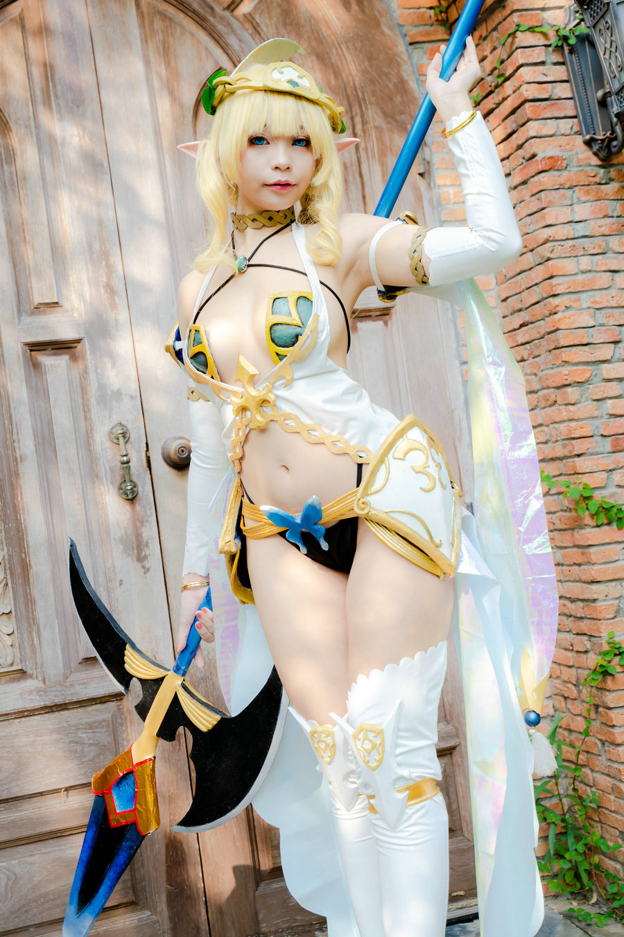 [Cosplay] Hitomi Kadorin カドリン仁美 – エルフの里の戦士 彼女の名は「116P193MB-优选资源网
