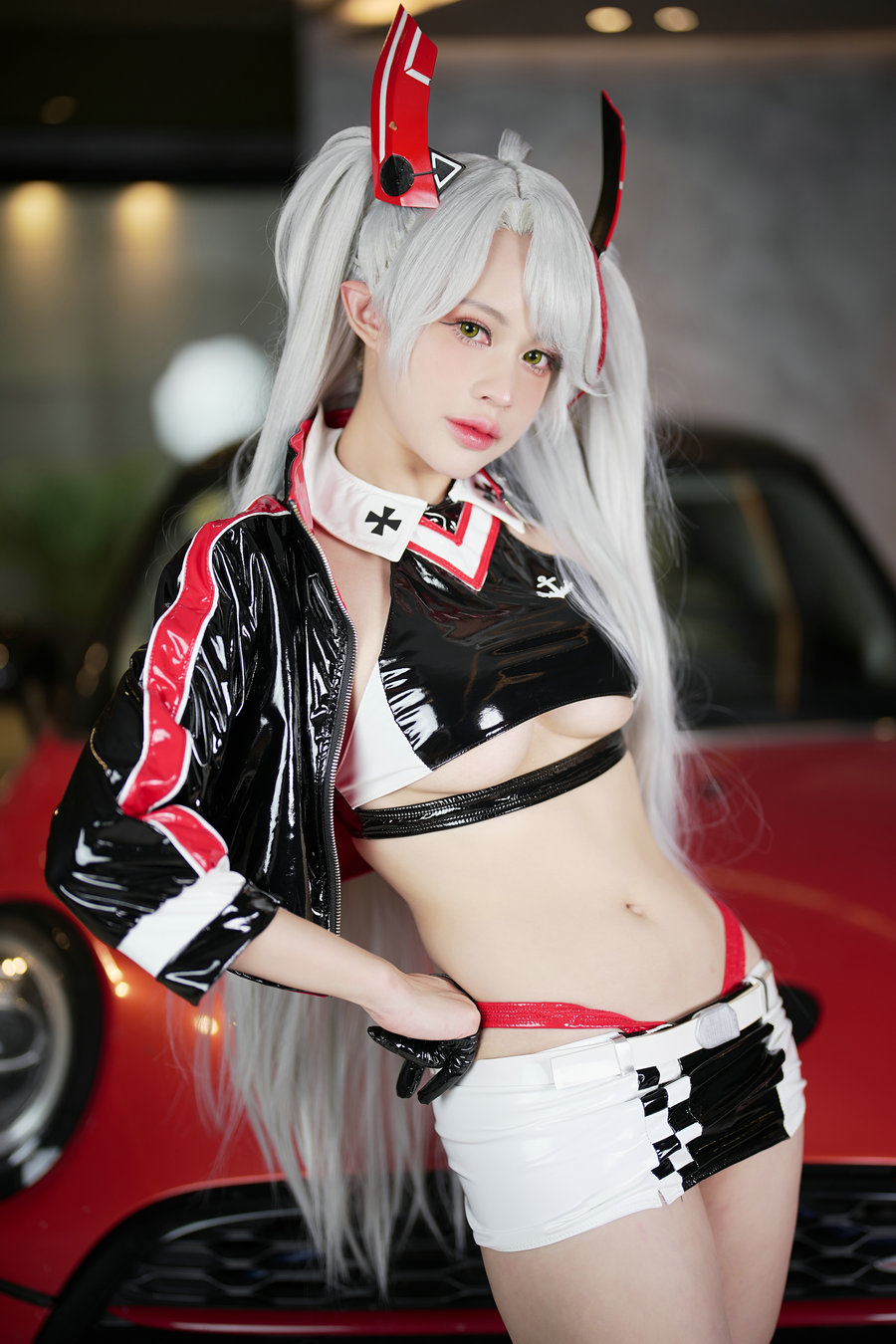 PingPing – Prinz Eugen (Race Queen) [71P-411MB]-优选资源网