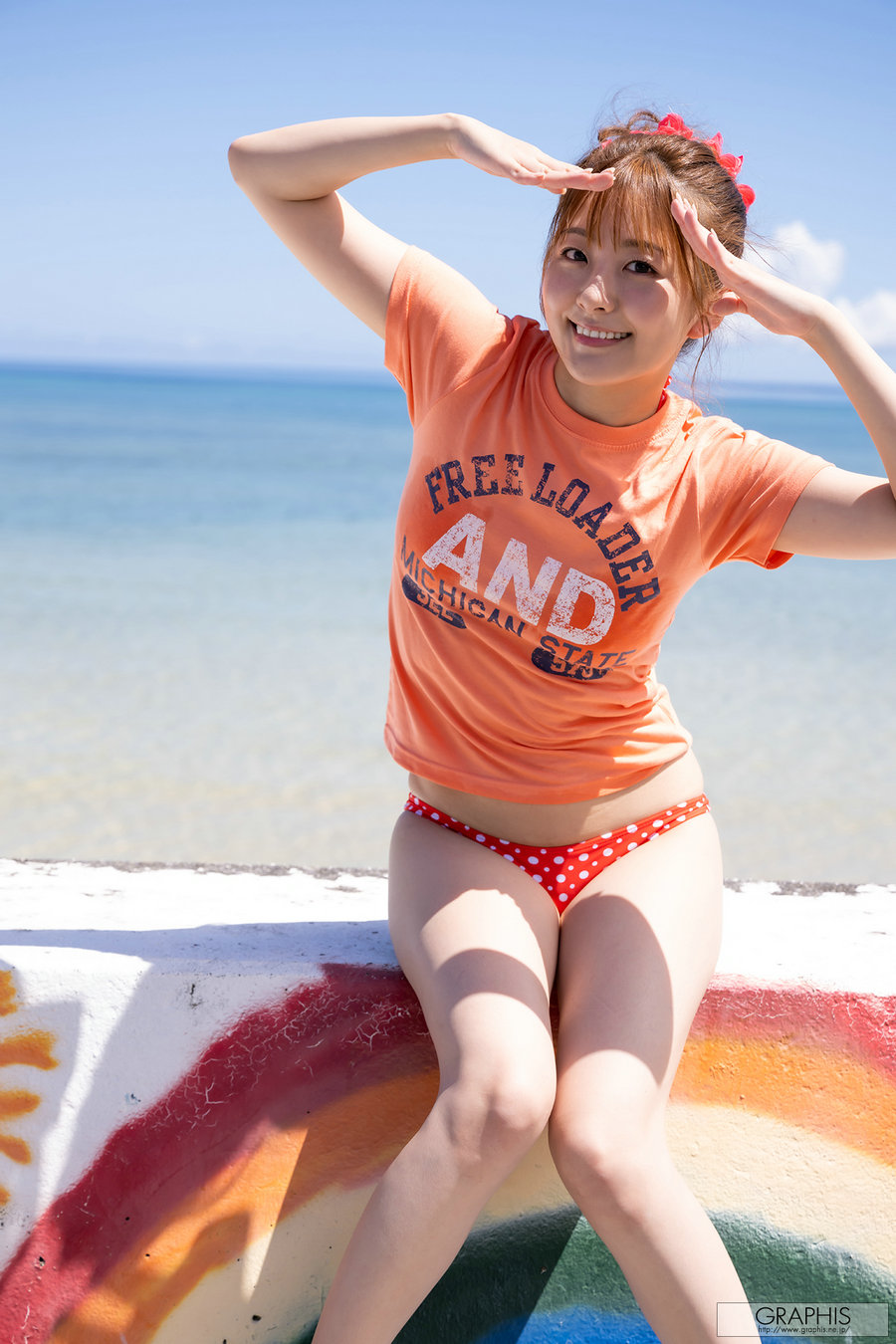[Graphis Gals] NO.521 Hikari Aozora 青空ひかり Happy Smile!-优选资源网