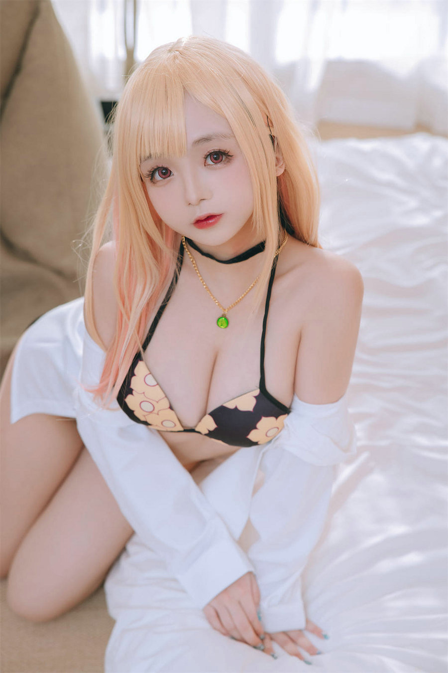 Cosplay日奈娇 – 更衣人偶喜多川海梦泳装 [65P-216MB]-优选资源网