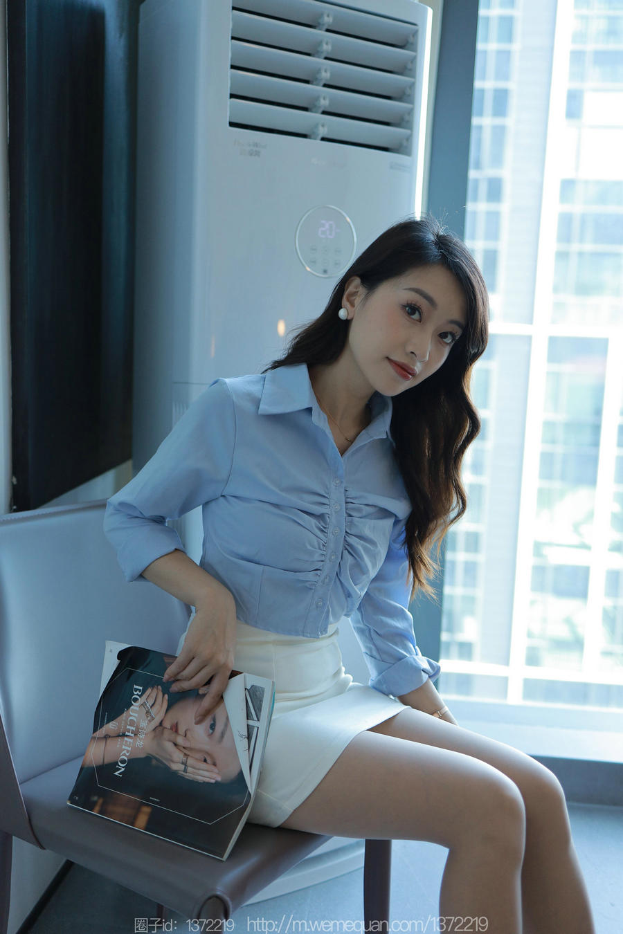 IESS异思趣向 – 模特：小婕《蓝领佳人》[83P-86MB]-优选资源网
