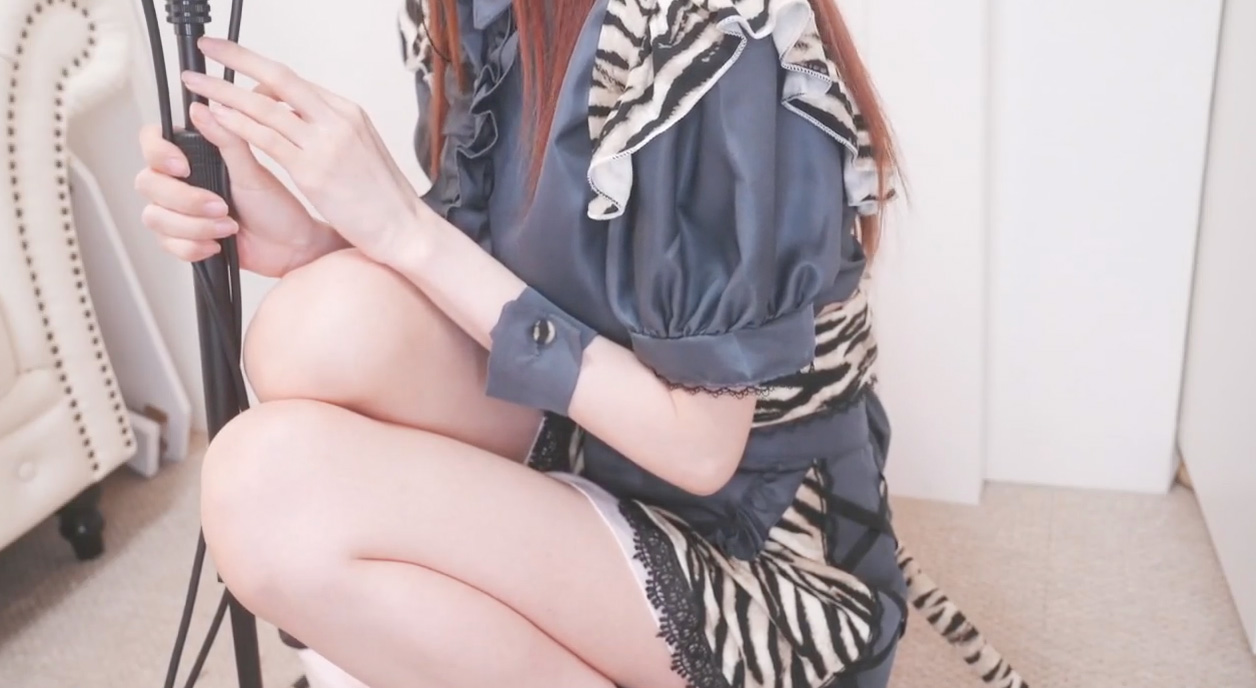 [利香]与傲娇的恶魔女仆共度舔耳快乐时光♡高画質実写[2023-3-24]-利香|花宮莉歌-优选资源网