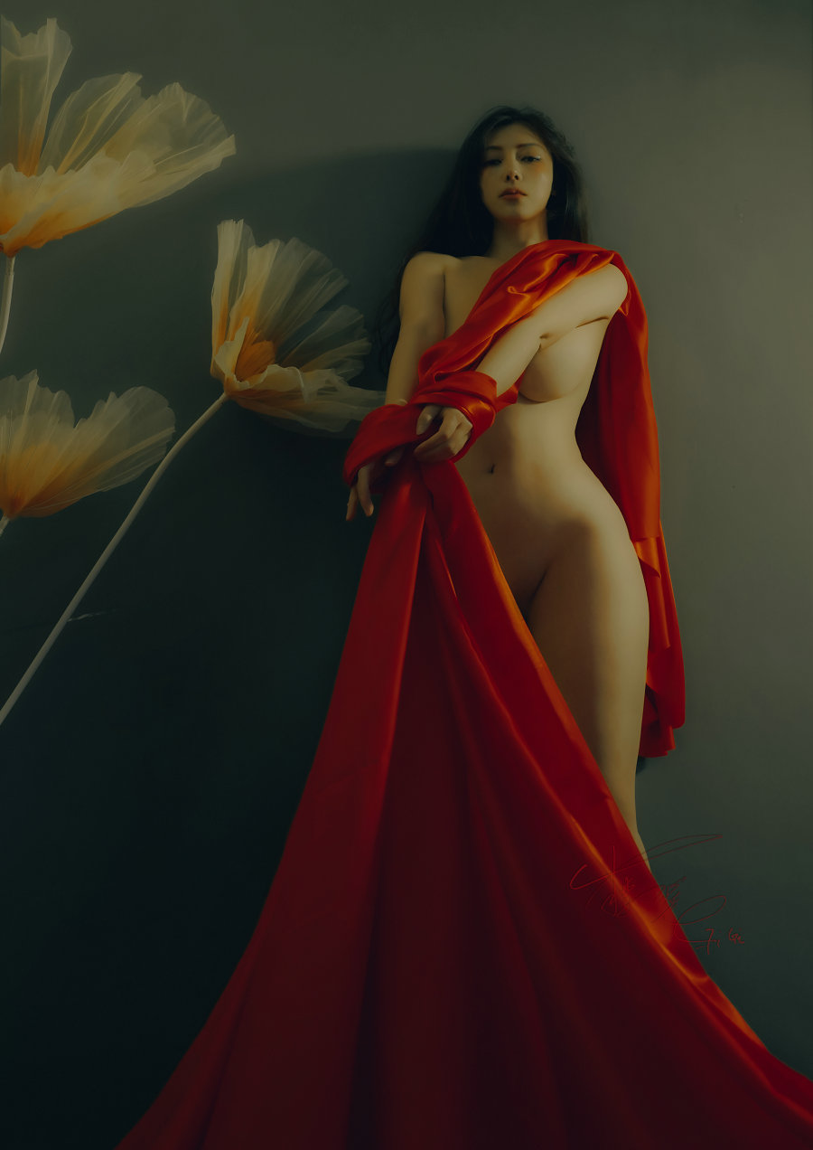 网络红人樱晚gigi – 春.染 [25P-177MB]-优选资源网