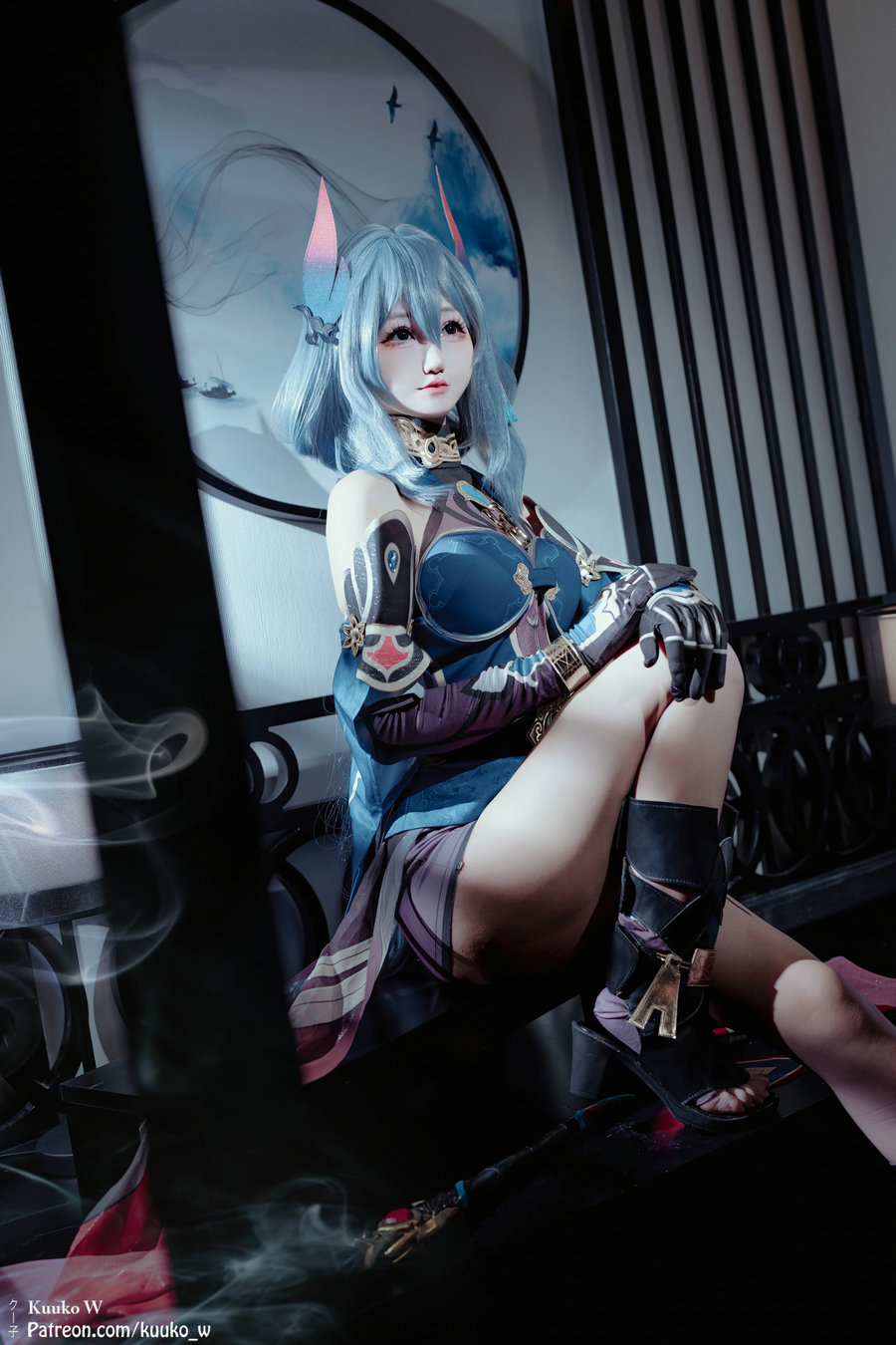(Cosplay) [KuukoW] Kuuko クー子 – Hanya [41P-239MB]-优选资源网