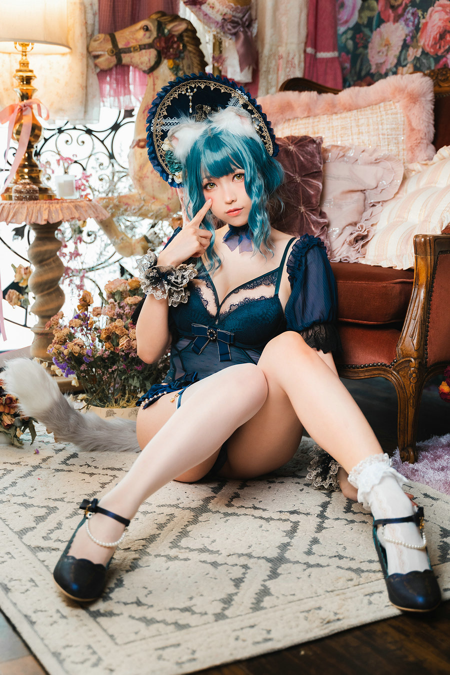 Ely_eee(ElyEE子) – Scottish Fold Cat Doll 摺耳貓少女人形 [60P-208MB]-优选资源网