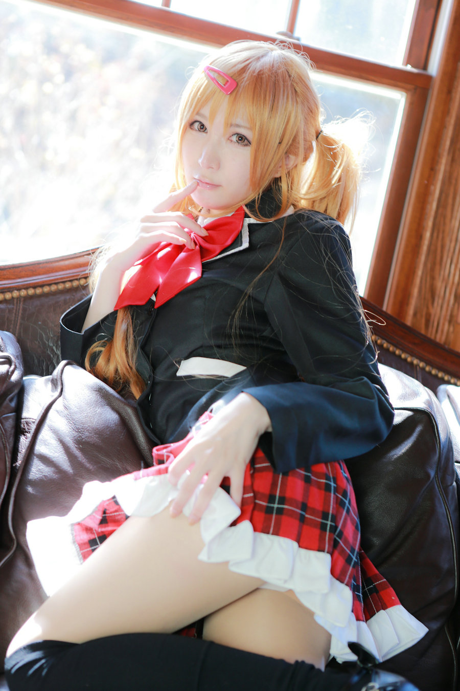 (Cosplay) [踊るねこ人間(るしゃ)] LeChat るしゃ – (C87)My very own Morisama!! ぼく…-优选资源网