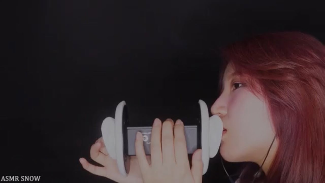 [口腔音]45分钟ASMR口腔音+耳朵按摩-ASMR snow 눈송이-优选资源网