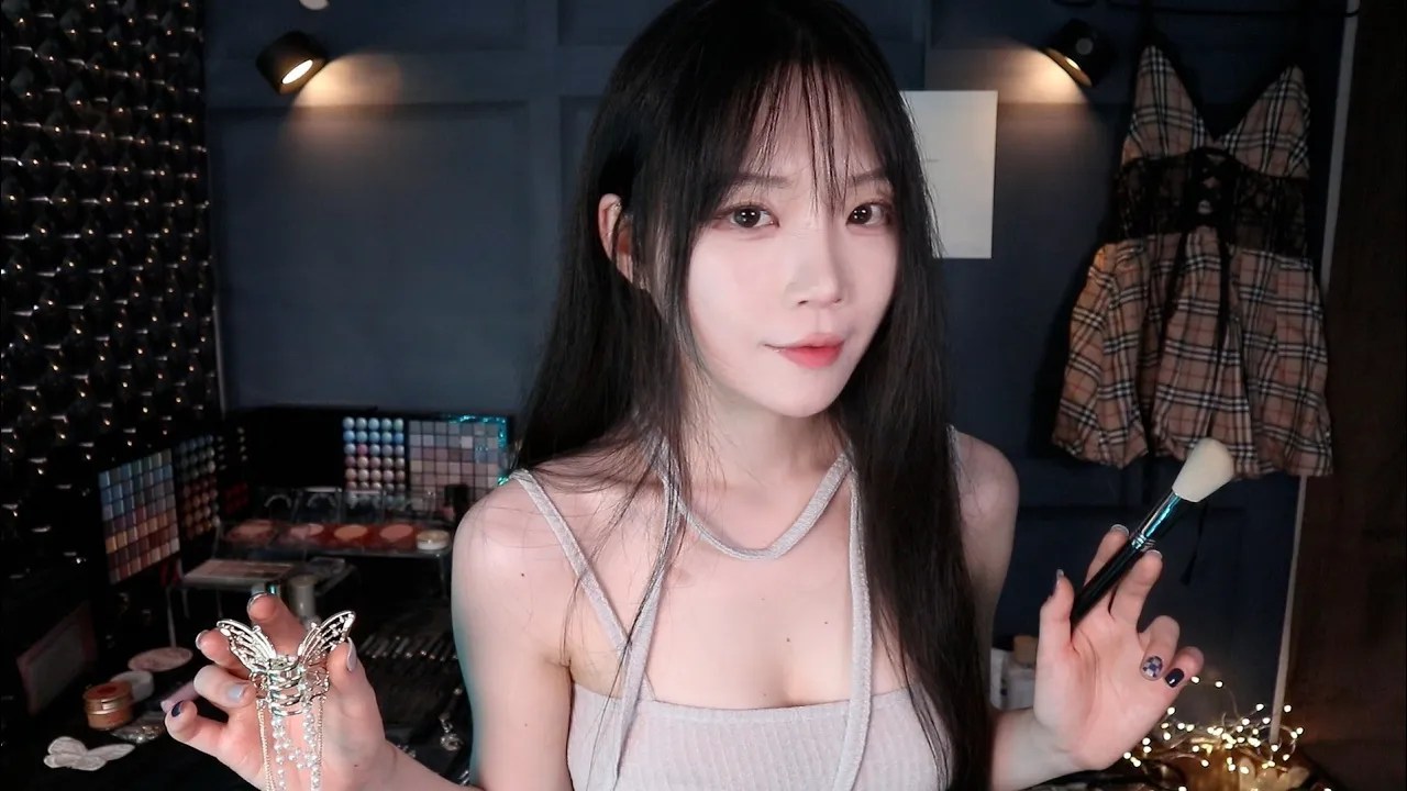 [nara_나라]偶像候诊室的化妆助眠放松 | 1小时睡眠保证-ASMR nara-优选资源网