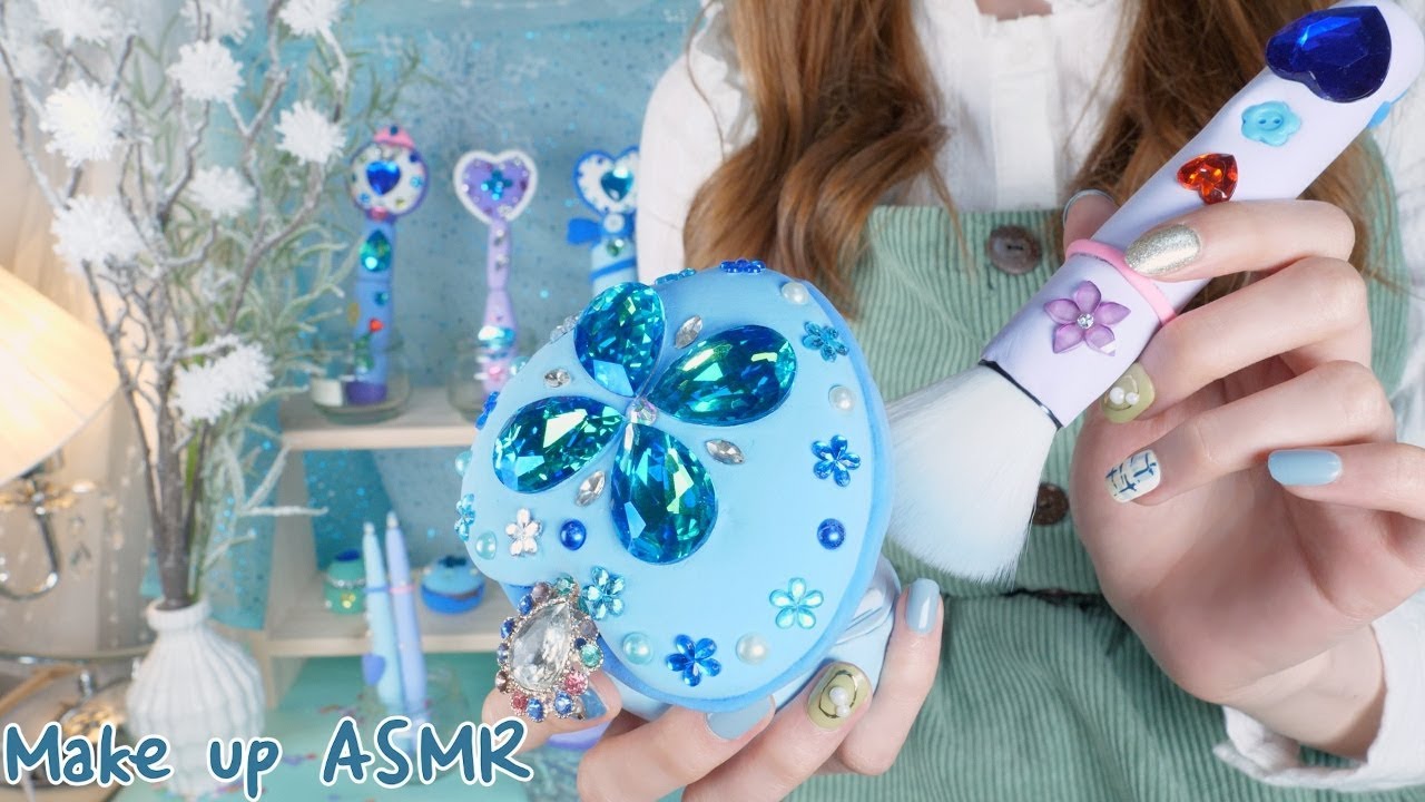 [Boyoung]冬季公主化妆品介绍|手工粘土制作|个人关注❄-ASMR Boyoung 반보영-优选资源网