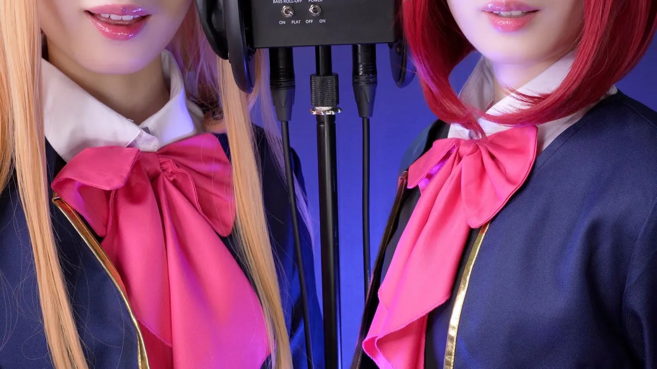 [Cham]Oshi No Ko – Ruby Hoshino × Kana Arima ~ Putting You to Sleep-ASMR Cham ちゃむ-优选资源网