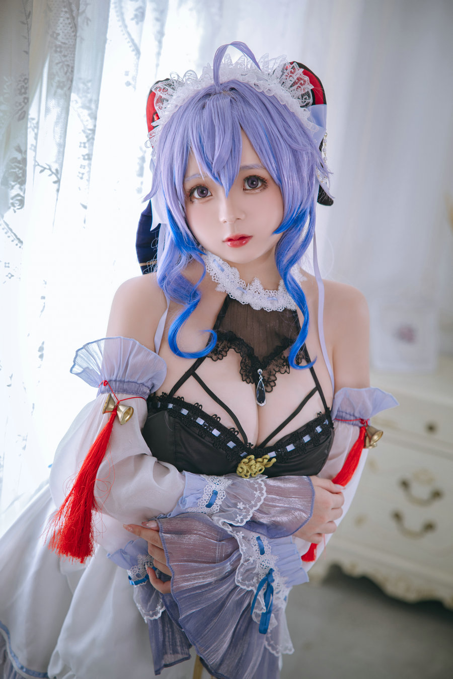 Cosplay日奈娇 – 甘雨女仆 [23P-212MB]-优选资源网