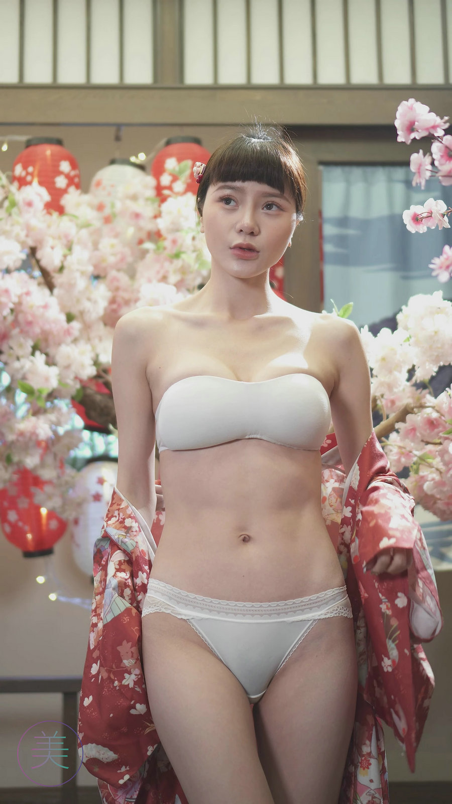 性感车模和服内衣拍摄 Sexy Underwear lookbook#01 [372MB]-优选资源网