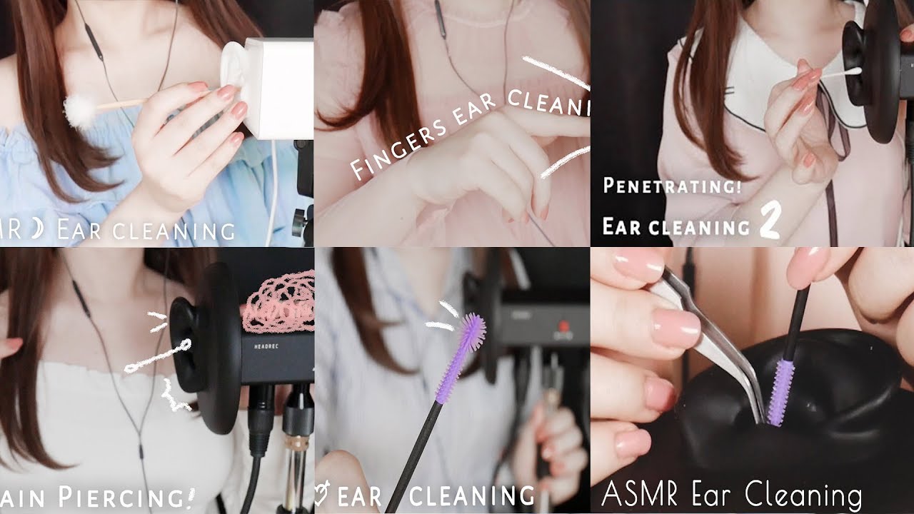 [掏耳助眠]9种触碰灵魂的贯穿颅内ASMR掏耳合集-Olive ASMR-优选资源网