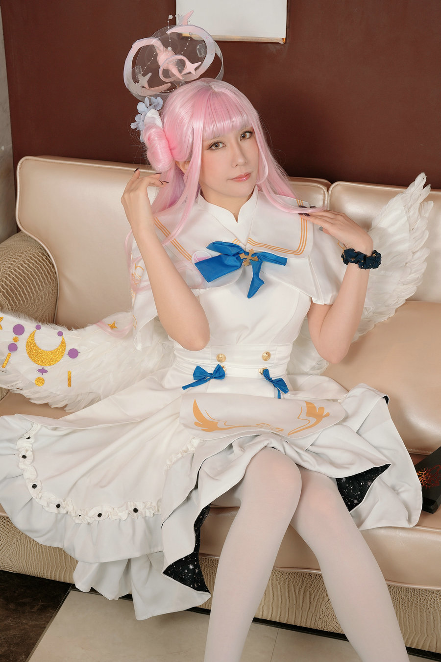 [Cosplay][HERESY] Ringo Mitsuki 林檎蜜紀 – マル秘アーカイブ・聖園ミカ [179P193MB]-优选资源网