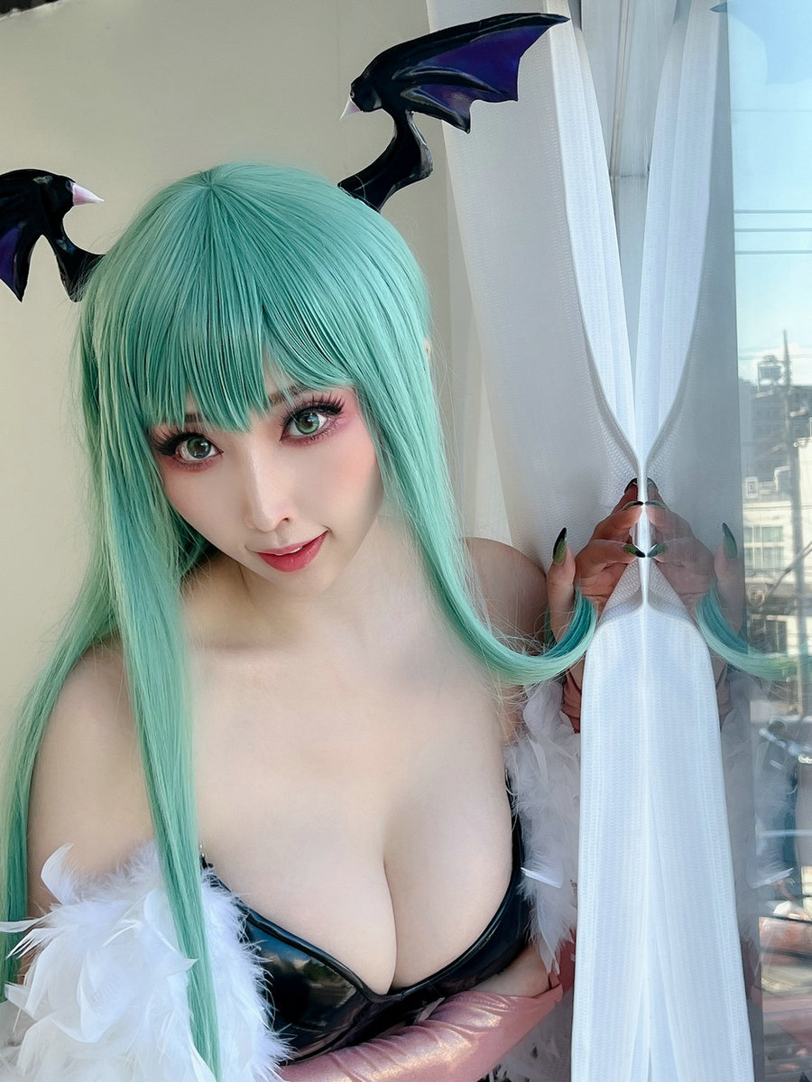 [Cosplay][KURUPIKA] Reku Momoiro 桃色れく – MORRIGAN AENSLAND [243P220MB]-优选资源网