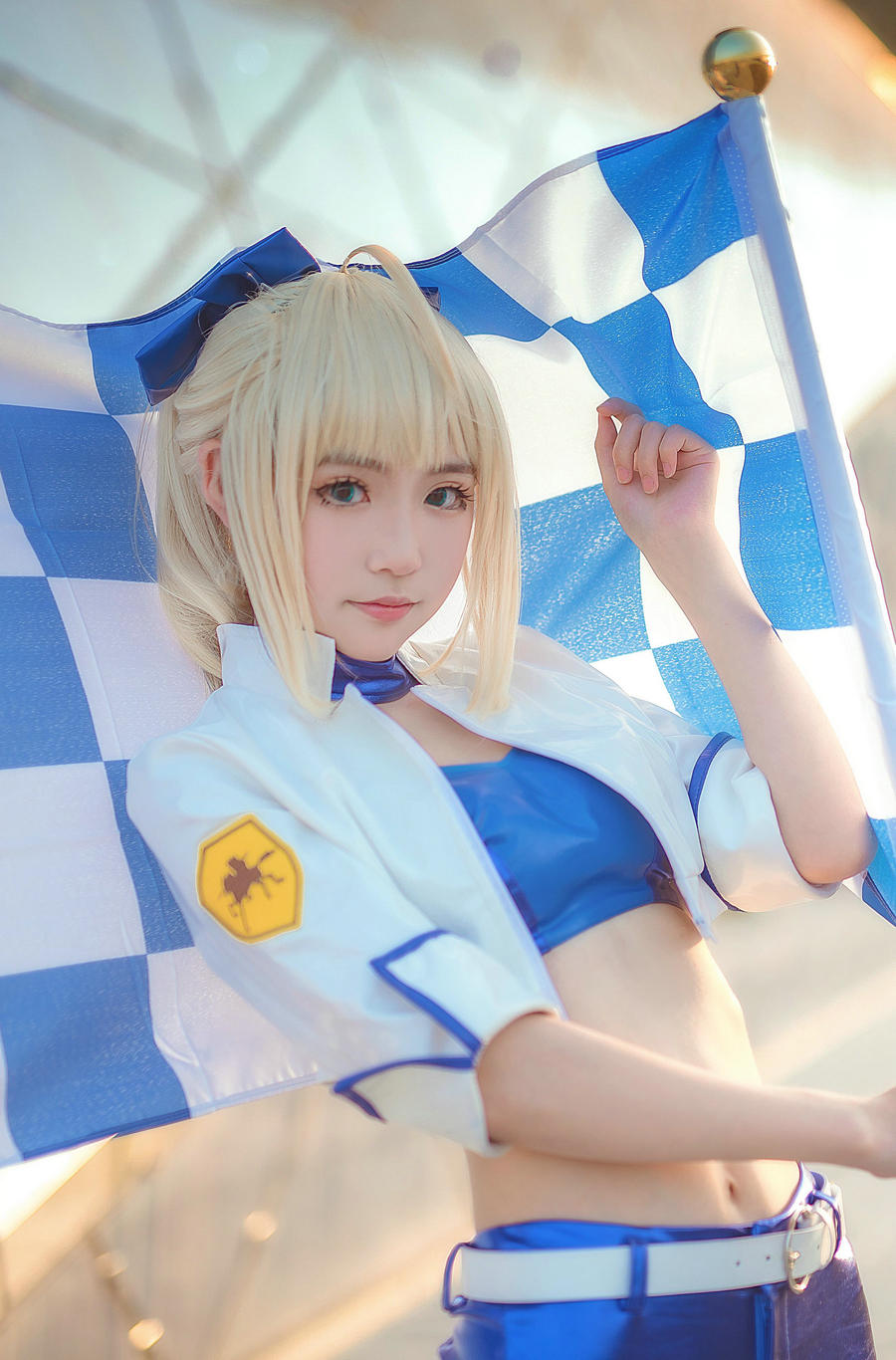 这个泡泡就是逊啦 – 阿尔托莉雅赛车服 [13P-26MB]-优选资源网