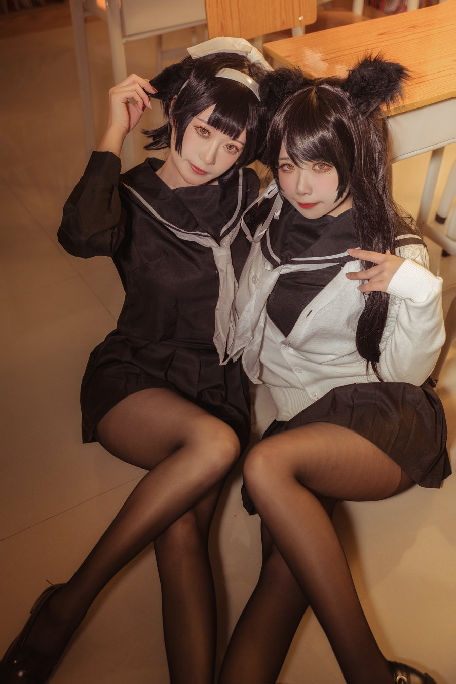 贞子蜜桃 – 碧蓝航线 爱宕高雄制服 [35P-354MB]-优选资源网