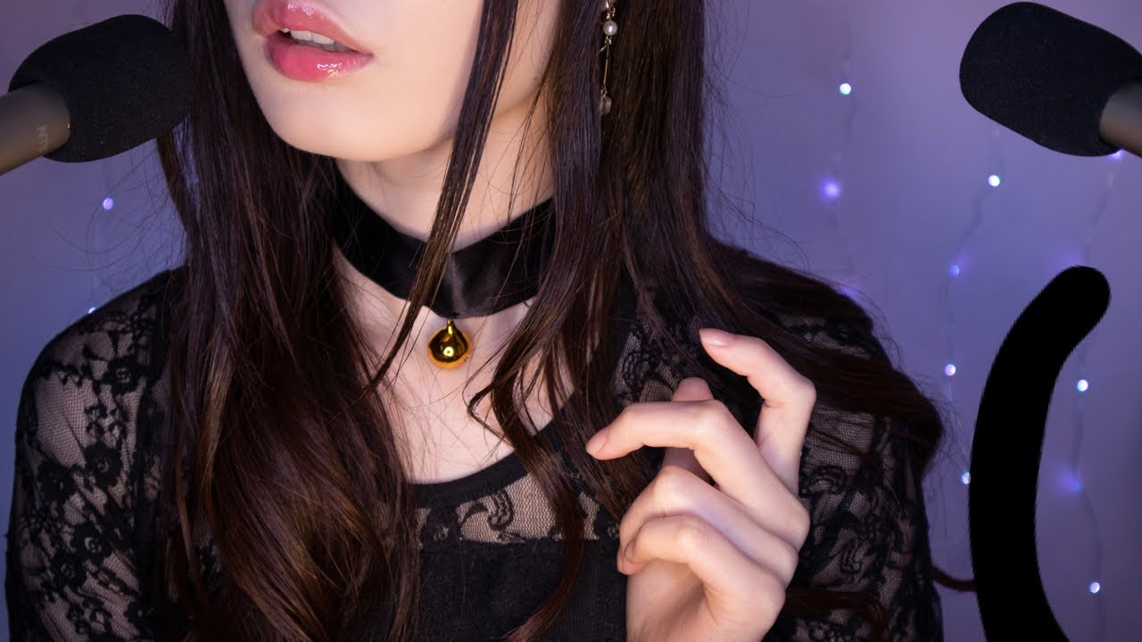 性感黑色小野猫Cham口腔音助眠-ASMR Cham ちゃむ-优选资源网