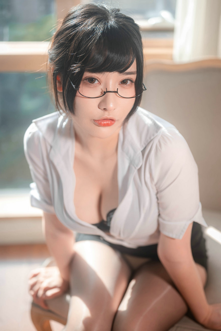 糖果果candy – 室内OL [102P-326MB]-优选资源网