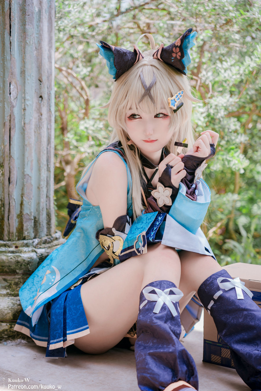 (Cosplay) [KuukoW] Kuuko クー子 – Kirara (Genshin Impact) [38P-253MB]-优选资源网